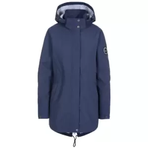 Image of Trespass Womens/Ladies Sabine Waterproof Jacket (S) (Navy)