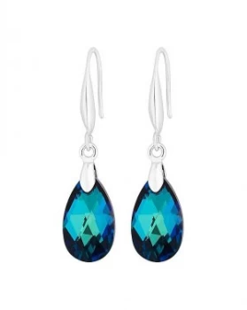Image of Jon Richard Blue Drop Earring