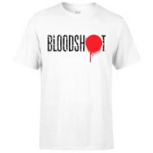 Image of Valiant Comics Bloodshot New Logo T-Shirt - White - S