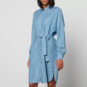 Image of BOSS Womens Datta Dress - Light/Pastel Blue - UK 12