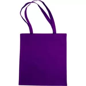 Image of Jassz Bags "Beech" Cotton Large Handle Shopping Bag / Tote (One Size) (Lilac) - Lilac