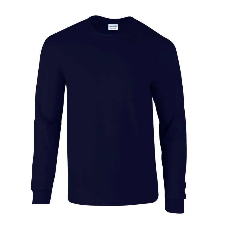 Image of Premier Premier Men Ginmill Checked Long-Sleeved Shirt in Navy Size: Small Navy S Male 5063470401499