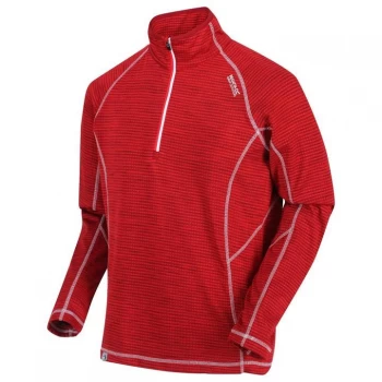 Image of Regatta Yonder Half Zip Fleece - True Red