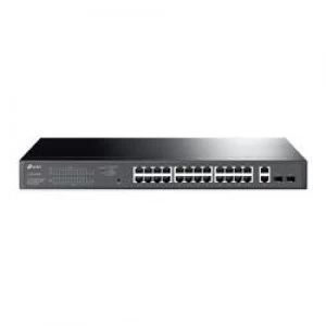 Image of TP LINK 28-Port Gigabit Easy Smart Switch With 24-Port PoE+