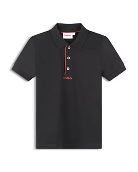 Image of Hugo Boss Boys' Pique Polo Shirt - Little Kid, Big Kid