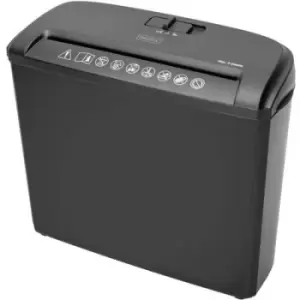 Image of Digitus DA-81604 Document shredder Ribbon cut 7mm 7 l No. of pages (max.): 5 Safety level (document shredder) 1