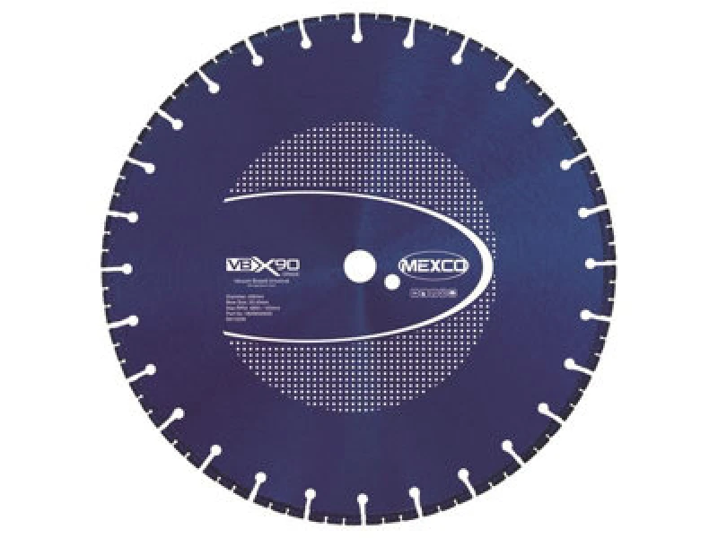 Image of Mexco Vbx9040025 Vbx90 Grade Universal Diamond Blade 400 X 25.4mm Mexvbx904005
