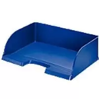 Image of Leitz Letter Tray 52190035 Blue Pack of 4