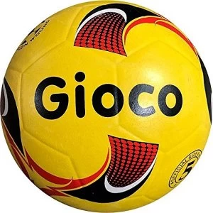 Image of Gioco Unisex-Youth Moulded Football, Yellow, 4