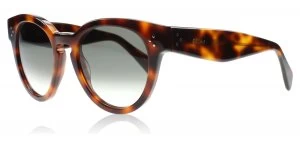 Image of Celine Thin Preppy Sunglasses Havana 05L 52mm