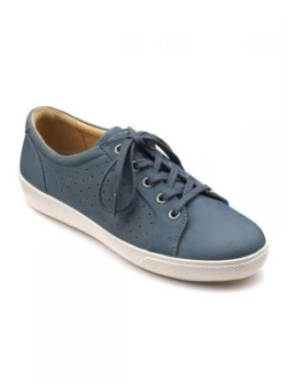 Image of Hotter Hotter Brooke Lace Up Casual Shoe Blue