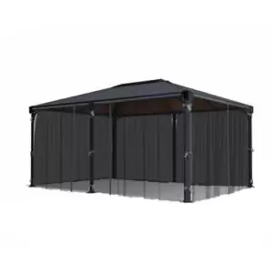 Image of Palram - Canopia 4/5K Grey Polyester (Pes) Gazebo Net (L)2170mm (W)4650mm