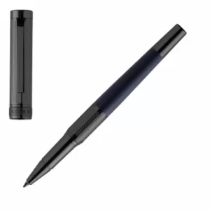 Image of Hugo Boss DUAL Rollerball Pen Gunmetal/Navy