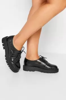 Image of Extra Wide Lace Up Loafers