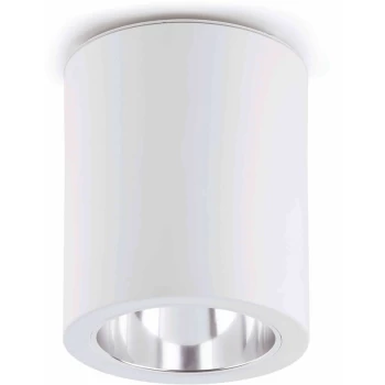 Image of Faro Pote-1 - 1 Light Round Surface Mounted Downlight White, E27