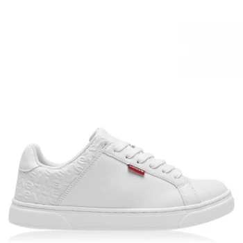 Image of Levis Caples Trainers - Reg White