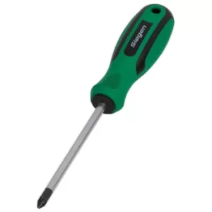 Image of Siegen S01186 Screwdriver Pozi #2 x 100mm