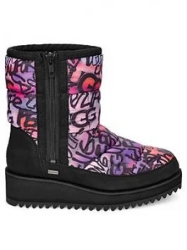 Image of Ugg Ridge Graffiti Pop Calf Boots - Multi