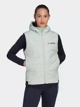 Image of adidas Terrex Multi Insulated Vest, Green, Size S, Women