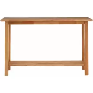 Image of Natural Rectangular Console Table - Premier Housewares