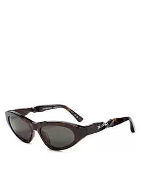 Image of Balenciaga Womens Cat Eye Sunglasses, 54mm