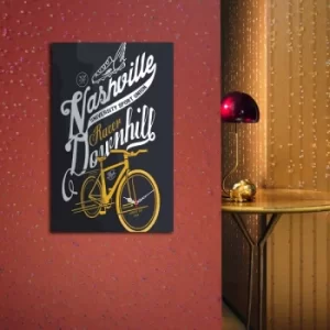 Image of 5070CS-91 Multicolor Decorative Canvas Wall Clock