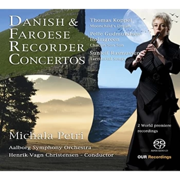 Image of Michala Petri - Danish & Faroese Recorder Concertos CD