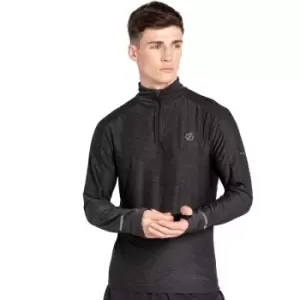 Image of Dare 2B Mens Power Up II Reflective Half Zip Jersey Top XS- Chest 36', (92cm)