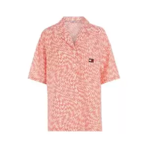 Image of Tommy Jeans Tjw Logomania Ss Oversized Shirt - Pink
