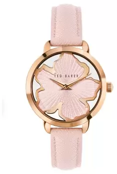 Image of Ted Baker BKPLIF201 Womens Lilabel Pink Magnolia Dial Pink Watch