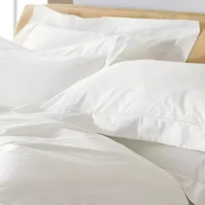 Image of Paoletti Oxford Pillowcase Pair Oxford Border Cotton White