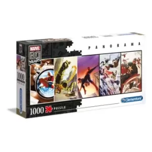 Image of Marvel 80th Anniversary Panorama Puzzle Characters