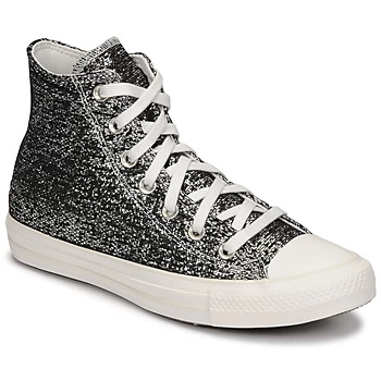 Image of Converse CHUCK TAYLOR ALL STAR GOLDEN REPAIR HI womens Shoes (High-top Trainers) in Black,2.5,3,3.5,4,4.5,5,5.5,6,6.5,7,7.5,8