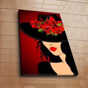 Image of 5070C-219 Multicolor Decorative Canvas Painting