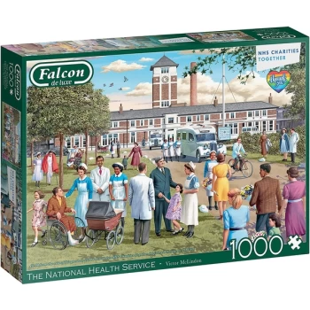 Image of Falcon de luxe The National Health Service (NHS) Jigsaw Puzzle - 1000 Pieces