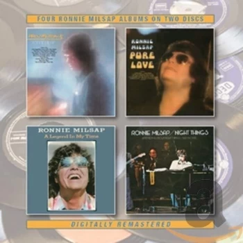 Image of Ronnie Milsap - Where My Heart Is/Pure Love/A Legend in My Time/Night Things CD