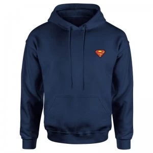 Image of DC Superman Unisex Hoodie - Navy - S