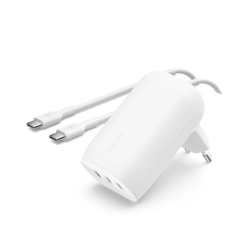 Image of Belkin BoostCharge Laptop. Smartphone. Universal White AC Fast chargin
