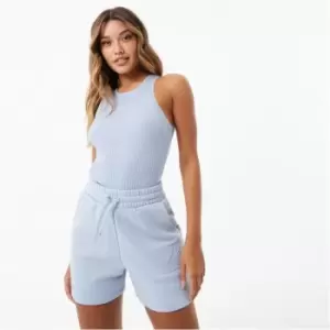 Image of Slazenger ft.Wolfie Cindy Ribbed Tank Top - Blue