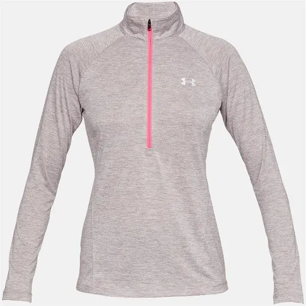 Image of Under Armour Tech Half Zip Top Womens Performance Tracksuit Tops 14 (L) Blue 34018152430