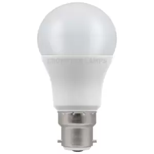 Image of Crompton LED GLS Thermal Plastic 8.5W 2700K BC-B22d Warm White - CROM11717