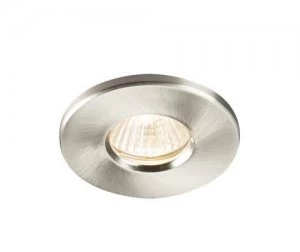 Image of KnightsBridge IP65 Recessed Downlight GU10 and MR16 - Brushed Chrome