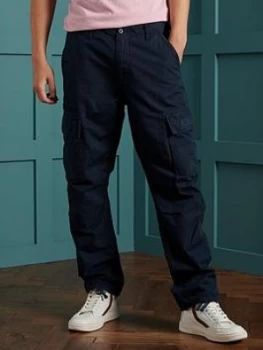Image of Superdry Field Cargo Pants - Navy, Size 32, Men