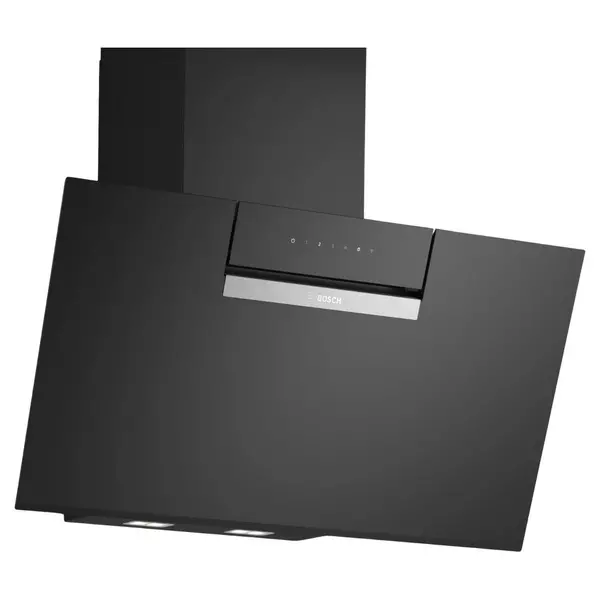 Image of Bosch Series 4 DWK67FN60B WiFi Connected 60cm Chimney Cooker Hood - Black