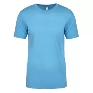 Image of Next Level Mens Tri-Blend Crew Neck T-Shirt (M) (Vintage Turquoise)