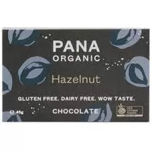 Image of Pana Chocolate Chocolate Hazelnut bar 45g