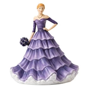 Image of Royal Doulton Language Of Flowers Cherished Friendship Iris