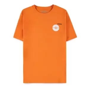 Image of Pokemon Charizard Train Battle Repeat T-Shirt, Male, Large,...