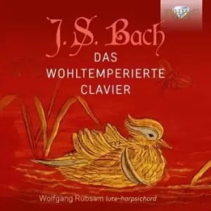 Image of JS Bach Das Wohltemperierte Clavier by Johann Sebastian Bach CD Album
