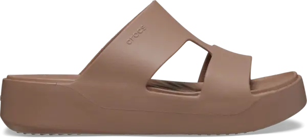 Image of Crocs Women Getaway Platform H-Strap Sandals Latte 5